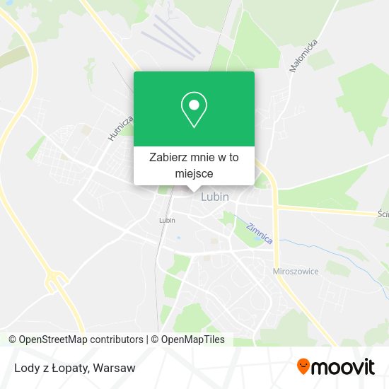 Mapa Lody z Łopaty