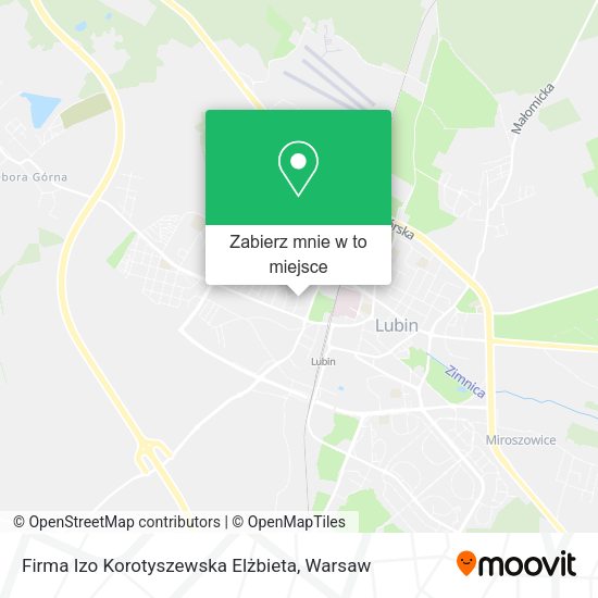 Mapa Firma Izo Korotyszewska Elżbieta