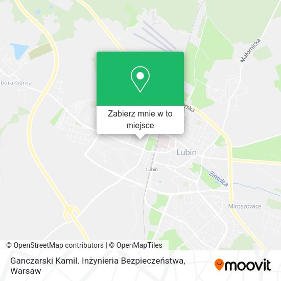 Mapa Ganczarski Kamil. Inżynieria Bezpieczeństwa