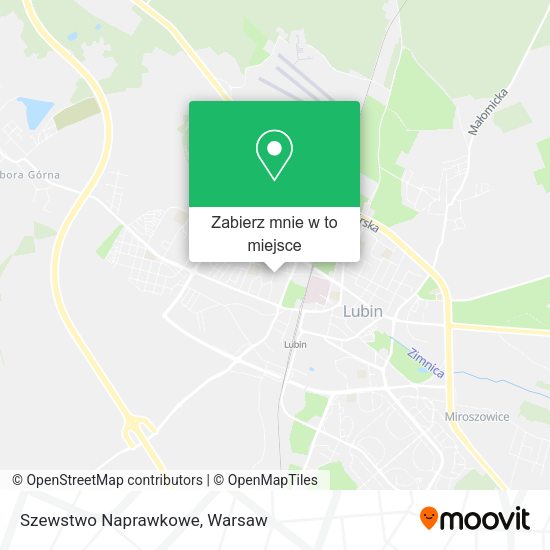 Mapa Szewstwo Naprawkowe