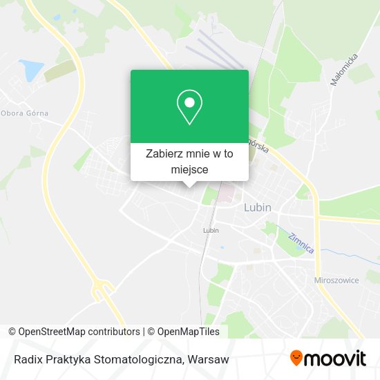 Mapa Radix Praktyka Stomatologiczna