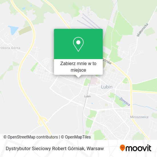 Mapa Dystrybutor Sieciowy Robert Górniak