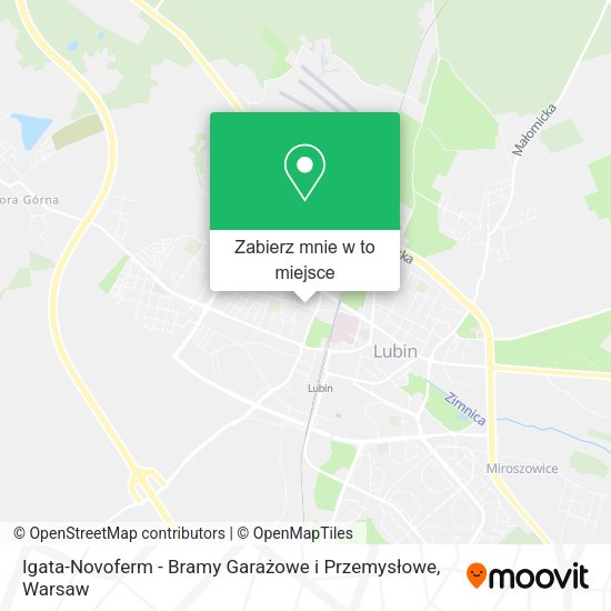 Mapa Igata-Novoferm - Bramy Garażowe i Przemysłowe