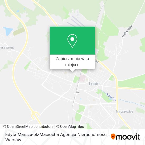 Mapa Edyta Marszałek-Maciocha Agencja Nieruchomości