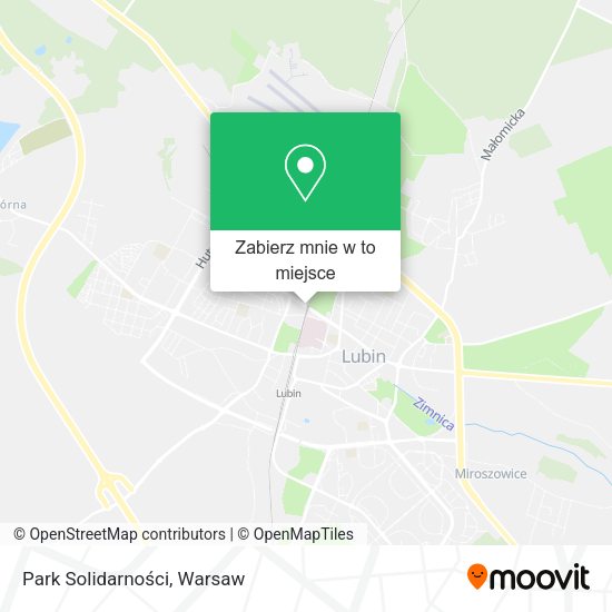 Mapa Park Solidarności