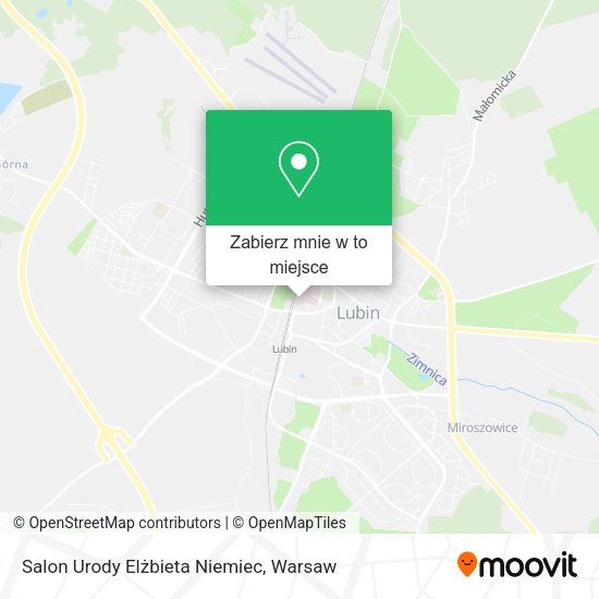 Mapa Salon Urody Elżbieta Niemiec