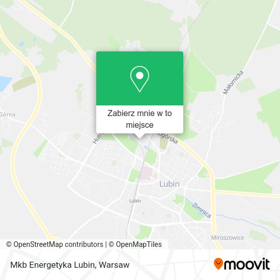 Mapa Mkb Energetyka Lubin