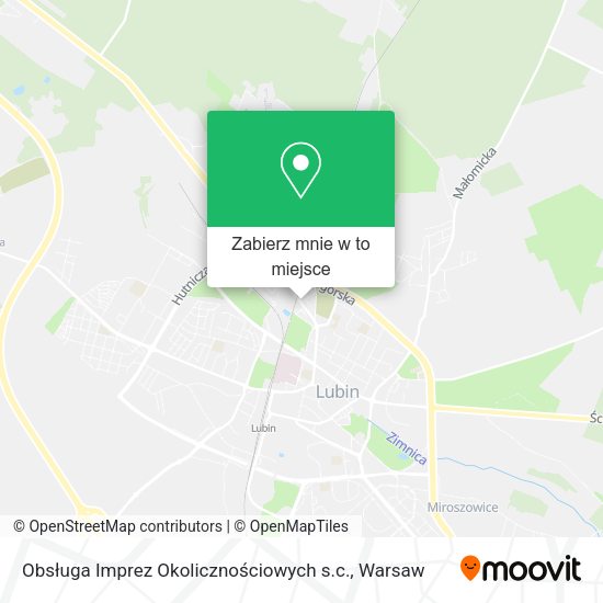 Mapa Obsługa Imprez Okolicznościowych s.c.