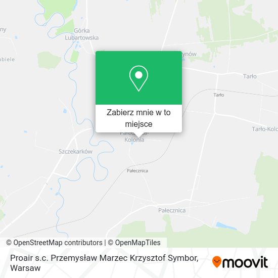 Mapa Proair s.c. Przemysław Marzec Krzysztof Symbor