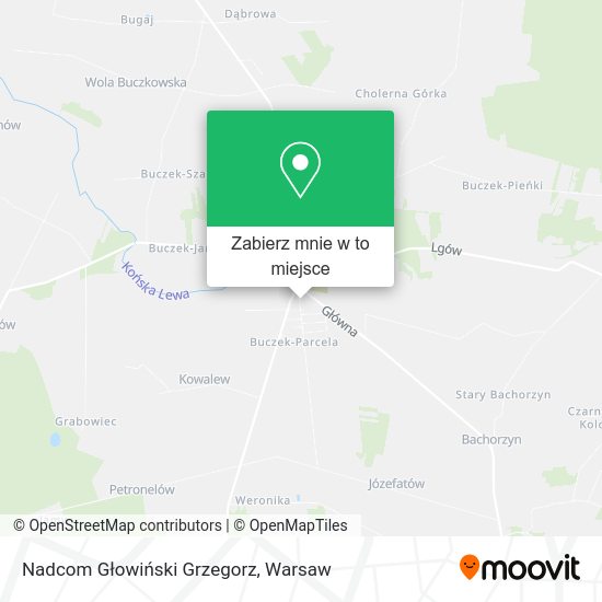 Mapa Nadcom Głowiński Grzegorz