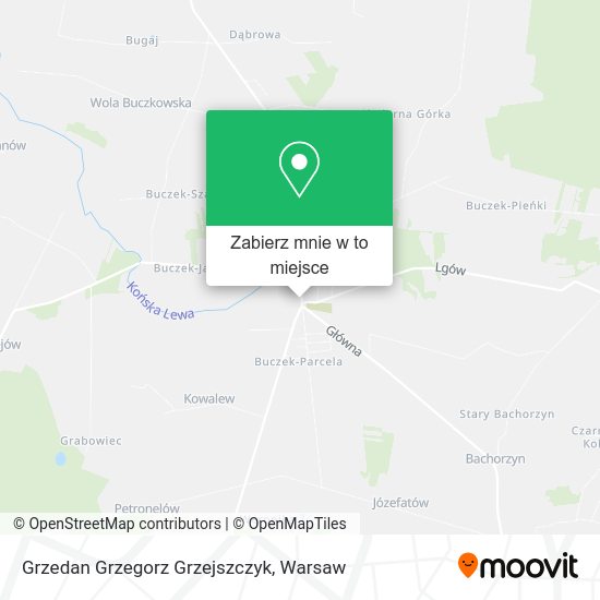 Mapa Grzedan Grzegorz Grzejszczyk