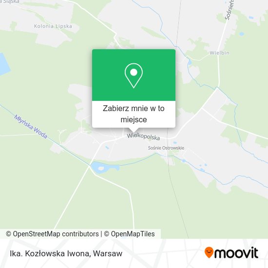 Mapa Ika. Kozłowska Iwona