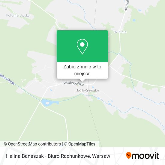 Mapa Halina Banaszak - Biuro Rachunkowe