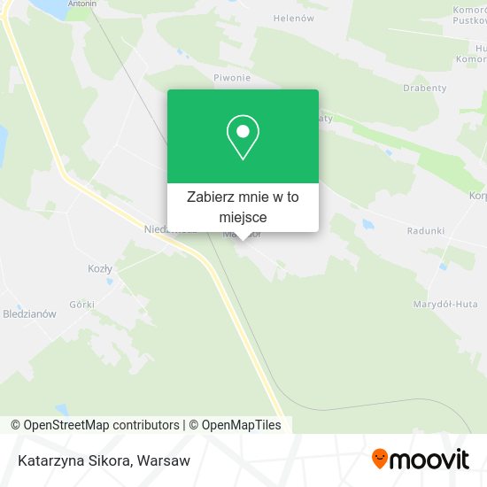 Mapa Katarzyna Sikora