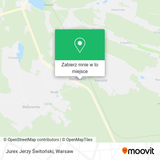 Mapa Jurex Jerzy Świtoński