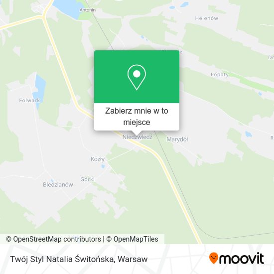 Mapa Twój Styl Natalia Świtońska