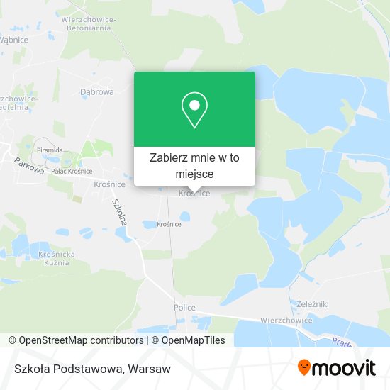 Mapa Szkoła Podstawowa