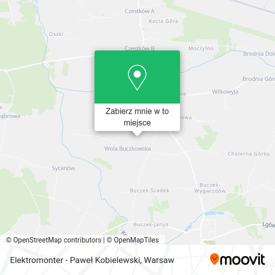 Mapa Elektromonter - Paweł Kobielewski