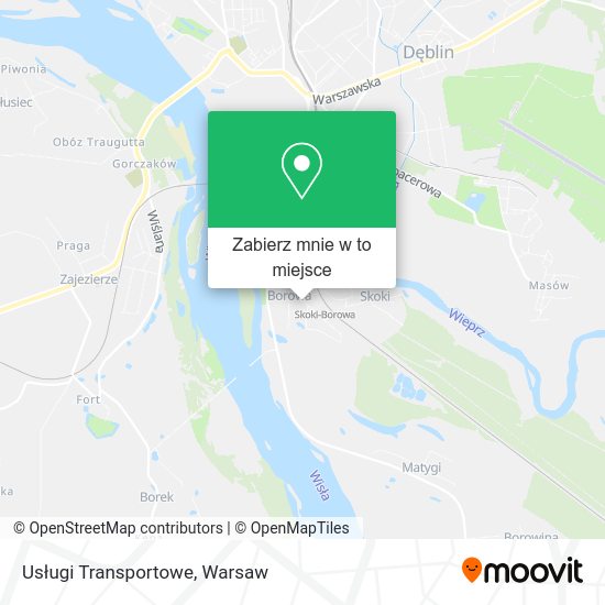 Mapa Usługi Transportowe