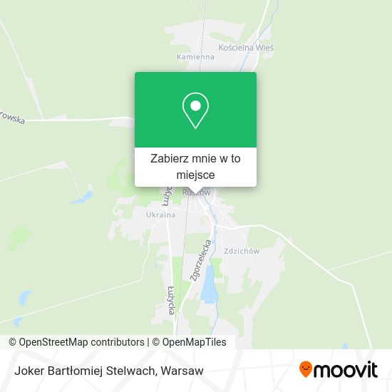 Mapa Joker Bartłomiej Stelwach