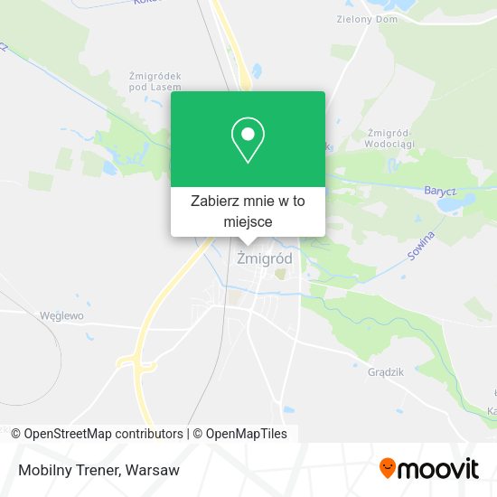 Mapa Mobilny Trener