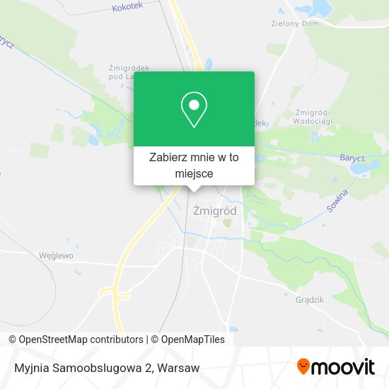 Mapa Myjnia Samoobslugowa 2