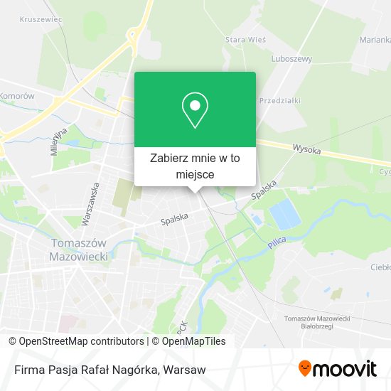 Mapa Firma Pasja Rafał Nagórka