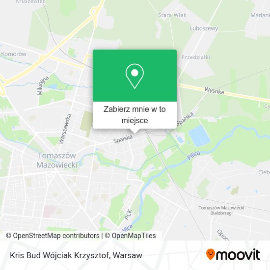 Mapa Kris Bud Wójciak Krzysztof