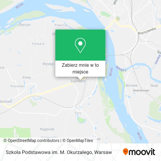 Mapa Szkoła Podstawowa im. M. Okurzałego