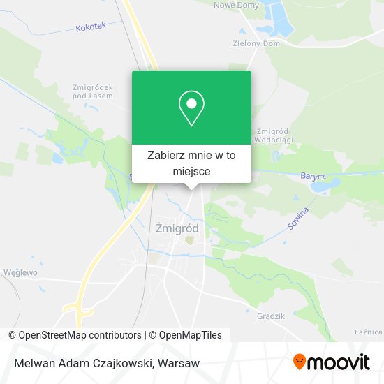 Mapa Melwan Adam Czajkowski