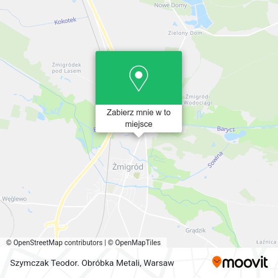 Mapa Szymczak Teodor. Obróbka Metali