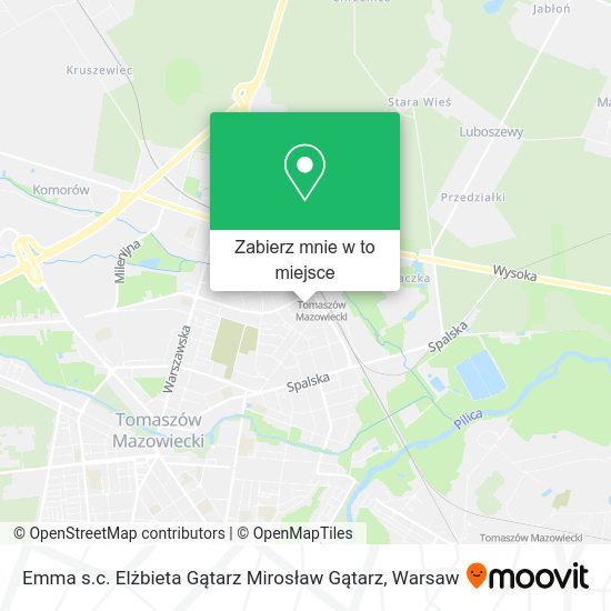 Mapa Emma s.c. Elżbieta Gątarz Mirosław Gątarz