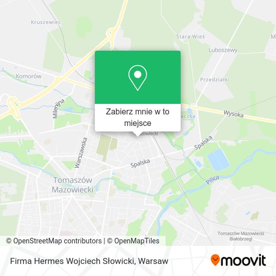 Mapa Firma Hermes Wojciech Słowicki