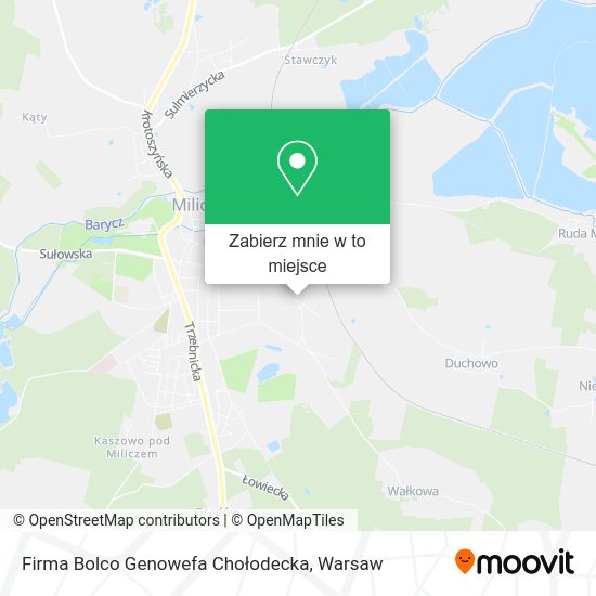 Mapa Firma Bolco Genowefa Chołodecka