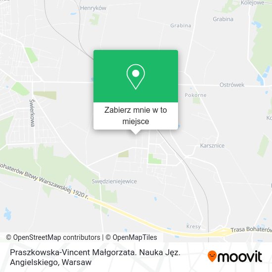 Mapa Praszkowska-Vincent Małgorzata. Nauka Jęz. Angielskiego