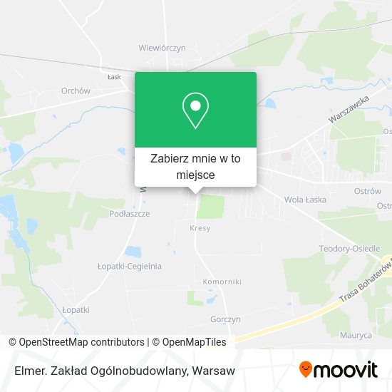 Mapa Elmer. Zakład Ogólnobudowlany