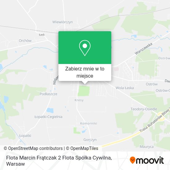 Mapa Flota Marcin Frątczak 2 Flota Spółka Cywilna