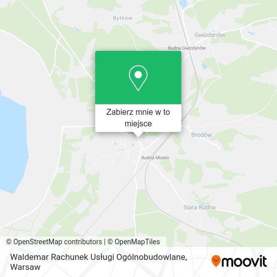 Mapa Waldemar Rachunek Usługi Ogólnobudowlane