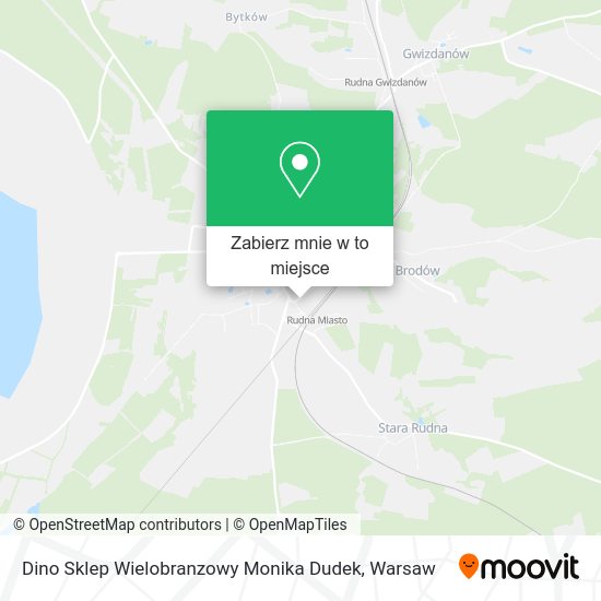 Mapa Dino Sklep Wielobranzowy Monika Dudek