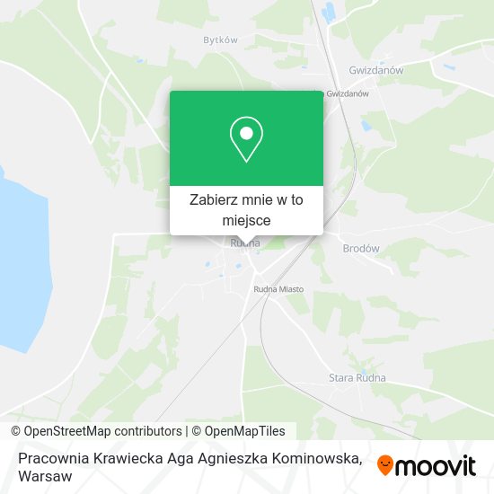 Mapa Pracownia Krawiecka Aga Agnieszka Kominowska