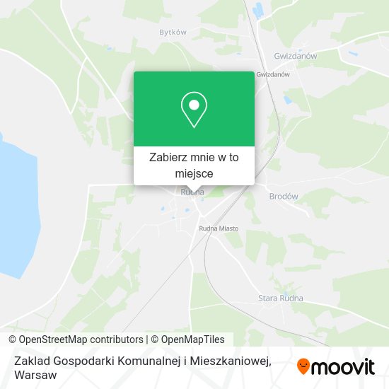 Mapa Zaklad Gospodarki Komunalnej i Mieszkaniowej