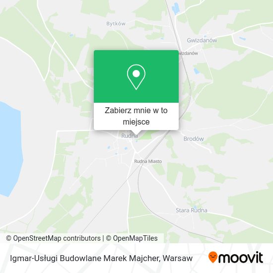 Mapa Igmar-Usługi Budowlane Marek Majcher