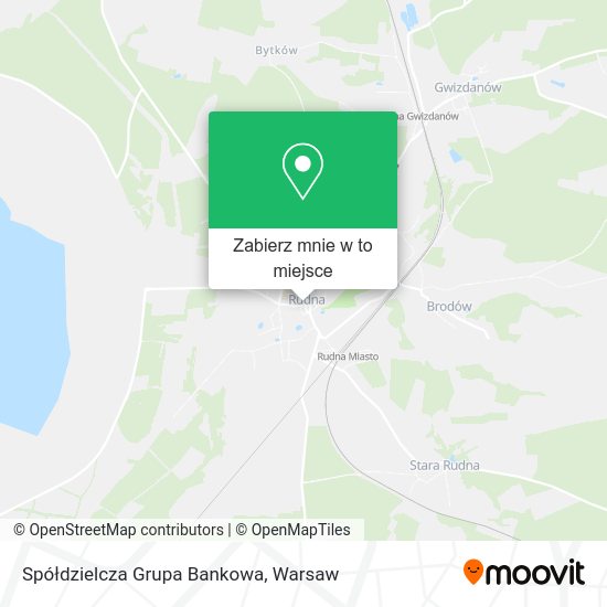 Mapa Spółdzielcza Grupa Bankowa