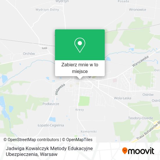 Mapa Jadwiga Kowalczyk Metody Edukacyjne Ubezpieczenia