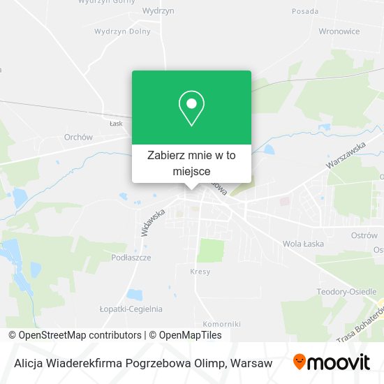 Mapa Alicja Wiaderekfirma Pogrzebowa Olimp