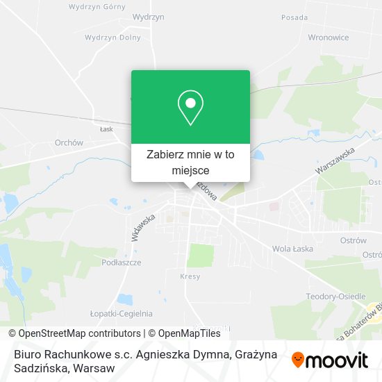 Mapa Biuro Rachunkowe s.c. Agnieszka Dymna, Grażyna Sadzińska