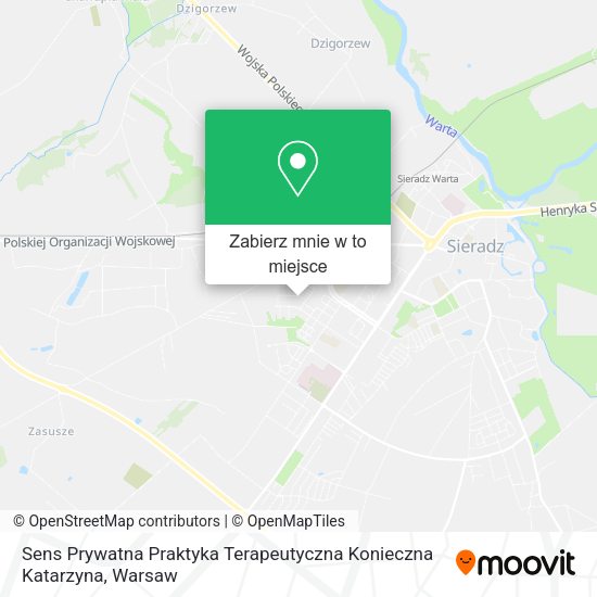 Mapa Sens Prywatna Praktyka Terapeutyczna Konieczna Katarzyna