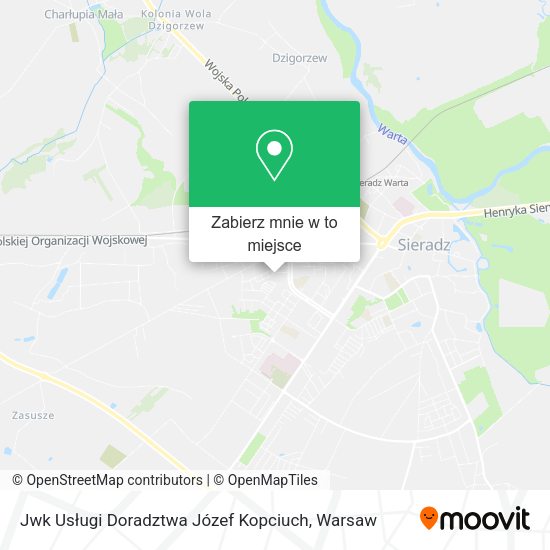 Mapa Jwk Usługi Doradztwa Józef Kopciuch