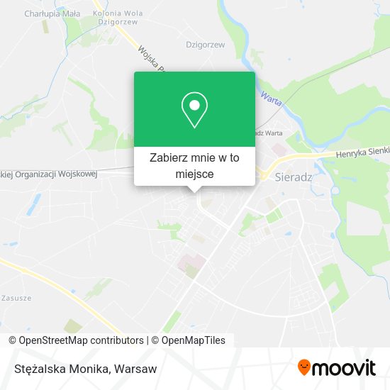 Mapa Stężalska Monika