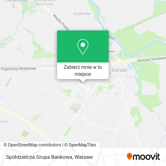 Mapa Spółdzielcza Grupa Bankowa